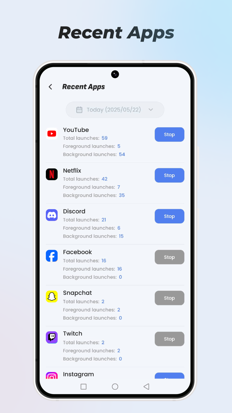 Recent App